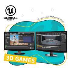 Unreal Engine 4. Игровой движок - КИБЕРшкола программирования для детей, компьютерные курсы для школьников, начинающих и подростков - KIBERone г. Ковров