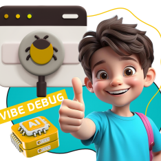 Тестирование & Vibe Debug. Охотники за багами - КИБЕРшкола программирования для детей, компьютерные курсы для школьников, начинающих и подростков - KIBERone г. Ковров