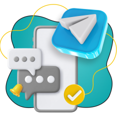 Создание Mini App для Telegram - КИБЕРшкола программирования для детей, компьютерные курсы для школьников, начинающих и подростков - KIBERone г. Ковров