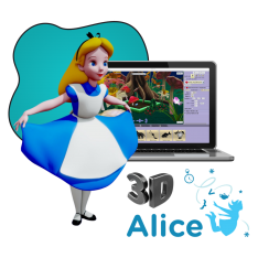 Alice 3d - КИБЕРшкола программирования для детей, компьютерные курсы для школьников, начинающих и подростков - KIBERone г. Ковров