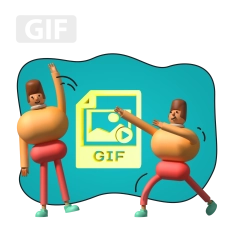 Gif-анимация - КИБЕРшкола программирования для детей, компьютерные курсы для школьников, начинающих и подростков - KIBERone г. Ковров