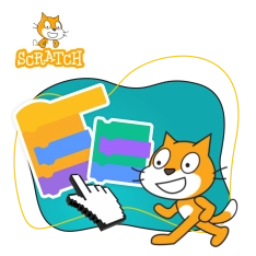 Scratch. Продвинутый уровень – создаём игры, как маленькие разработчики! - КИБЕРшкола программирования для детей, компьютерные курсы для школьников, начинающих и подростков - KIBERone г. Ковров
