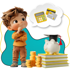 Финансовый интеллект вместе KIBERone - КИБЕРшкола программирования для детей, компьютерные курсы для школьников, начинающих и подростков - KIBERone г. Ковров