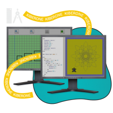 Исполнители чертежник и черепашка - КИБЕРшкола программирования для детей, компьютерные курсы для школьников, начинающих и подростков - KIBERone г. Ковров