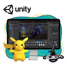 Мир игр на Unity 2D на популярном движке + AI-помощники - КИБЕРшкола программирования для детей, компьютерные курсы для школьников, начинающих и подростков - KIBERone г. Ковров