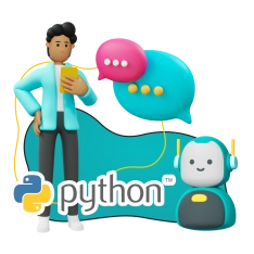 Умный чат-бот на Python на Telegram - КИБЕРшкола программирования для детей, компьютерные курсы для школьников, начинающих и подростков - KIBERone г. Ковров