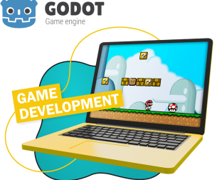 Godot.  Основа создания легендарных игр - КИБЕРшкола программирования для детей, компьютерные курсы для школьников, начинающих и подростков - KIBERone г. Ковров